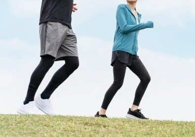 痩せる歩き方のポイント② やや早歩きを意識した(息が少し上がるくらい)